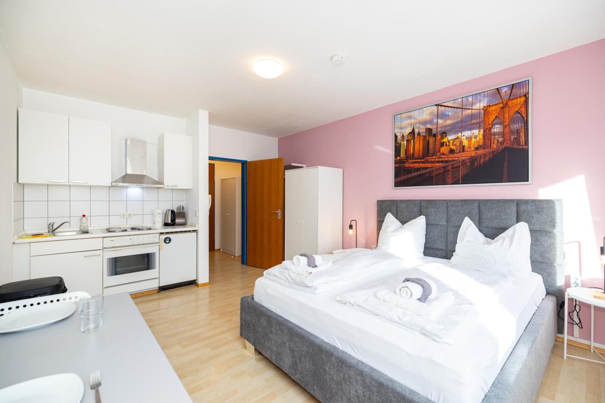 Nette Apartments In Wuerzburg Dış mekan fotoğraf